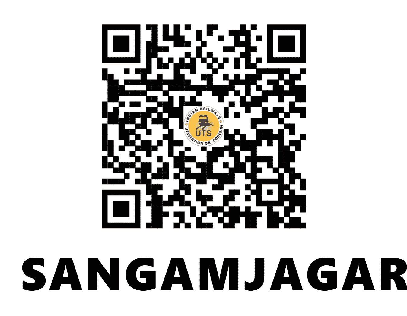 UTS QR Code for SANGAMJAGARLAMUDI - SJL (SC - ANDHRA PRADESH)